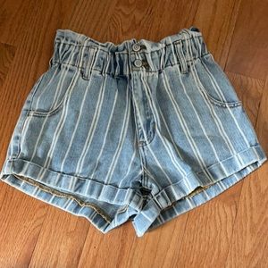 Pacsun High Wasted Jean Shorts